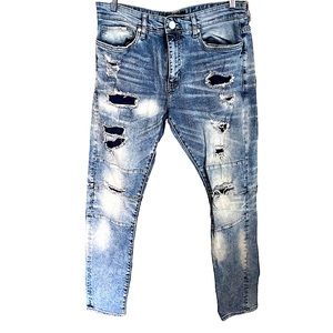 Jordan‎ Craig Mens Distressed Sean Denim  Jeans 36 34